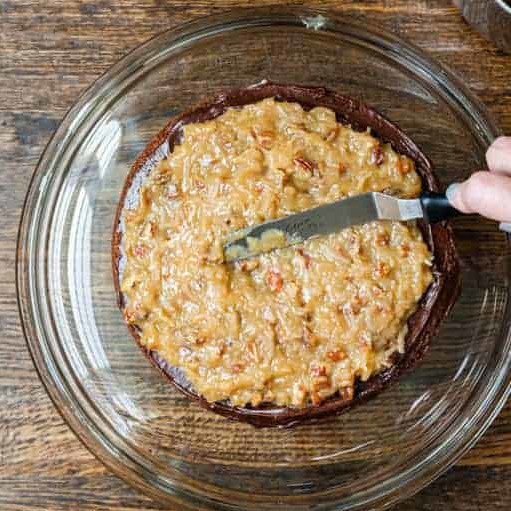 Cake Assembly Step 1